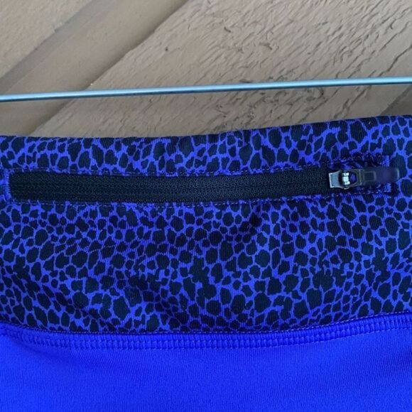 Nike Run Dri-Fit Blue/Indigo Cropped Leggings - Picture 7 of 7